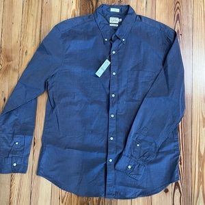 J.Crew men’s secret wash cotton poplin shirt